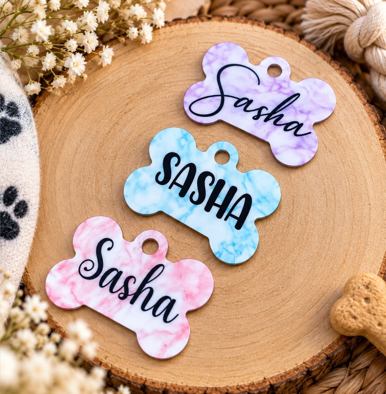 Chapa para mascotas-"Identificación" - Imagen 3