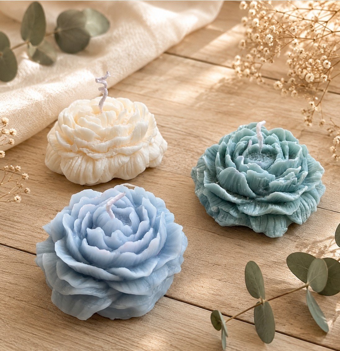 Vela -"Peonia" - Imagen 2