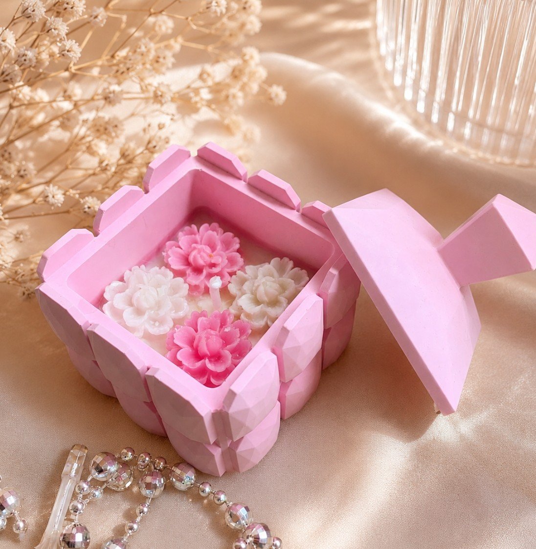 Vela -"Caja Flores"