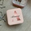 Joyero S rosa nude -Diseño Nombre entrelazado- 5 Modelos