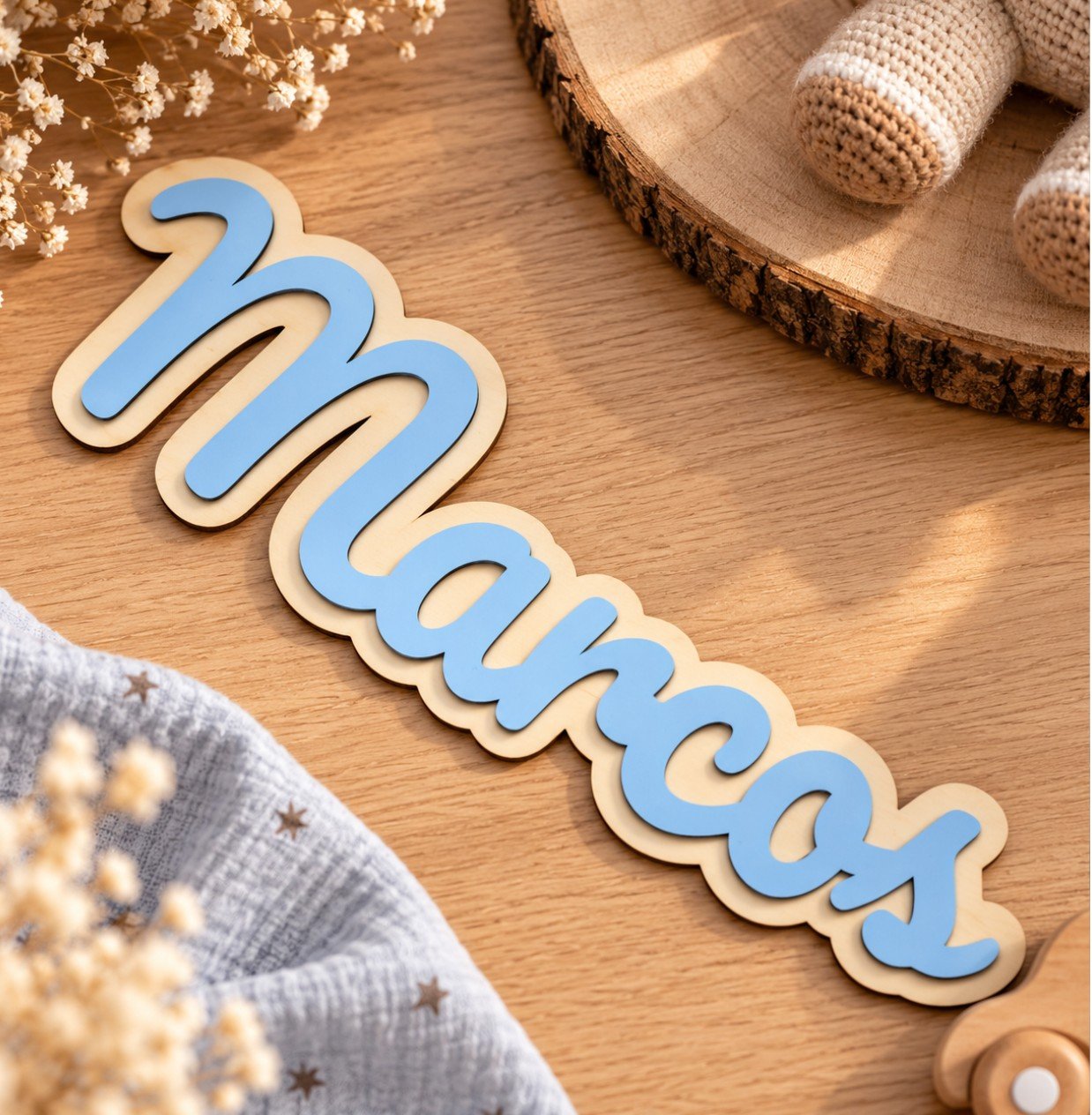 Adorno decorativo -"Nombre" - Imagen 3