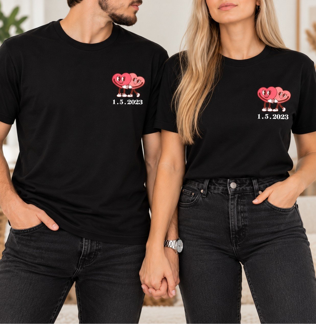 Camiseta / Sudadera -"Corazones"