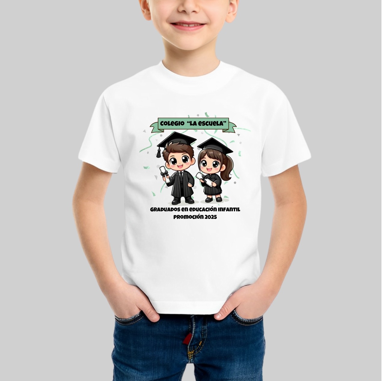 Camiseta -«Graduación fiesta»"