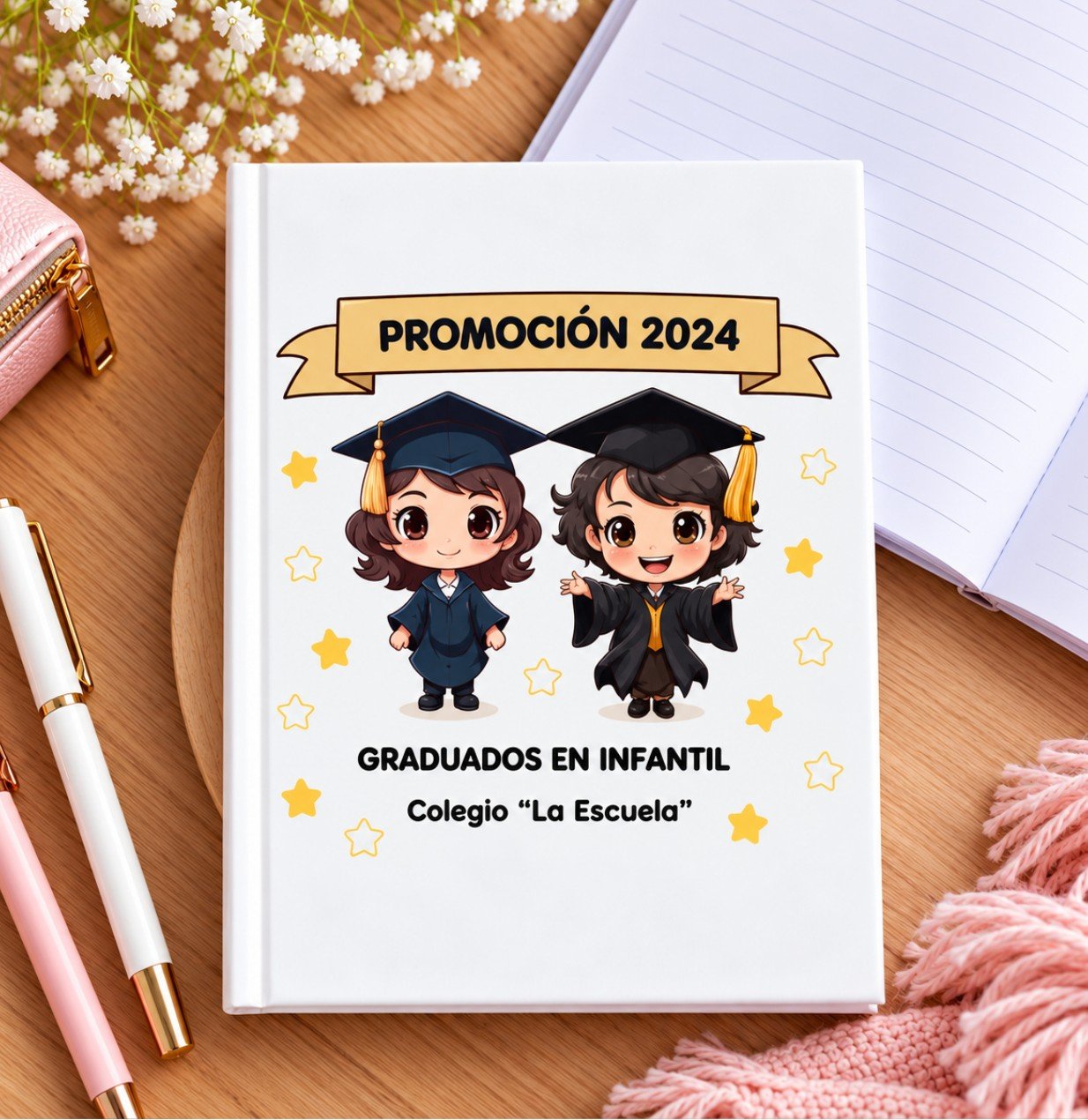 Libreta -"Graduación niños"